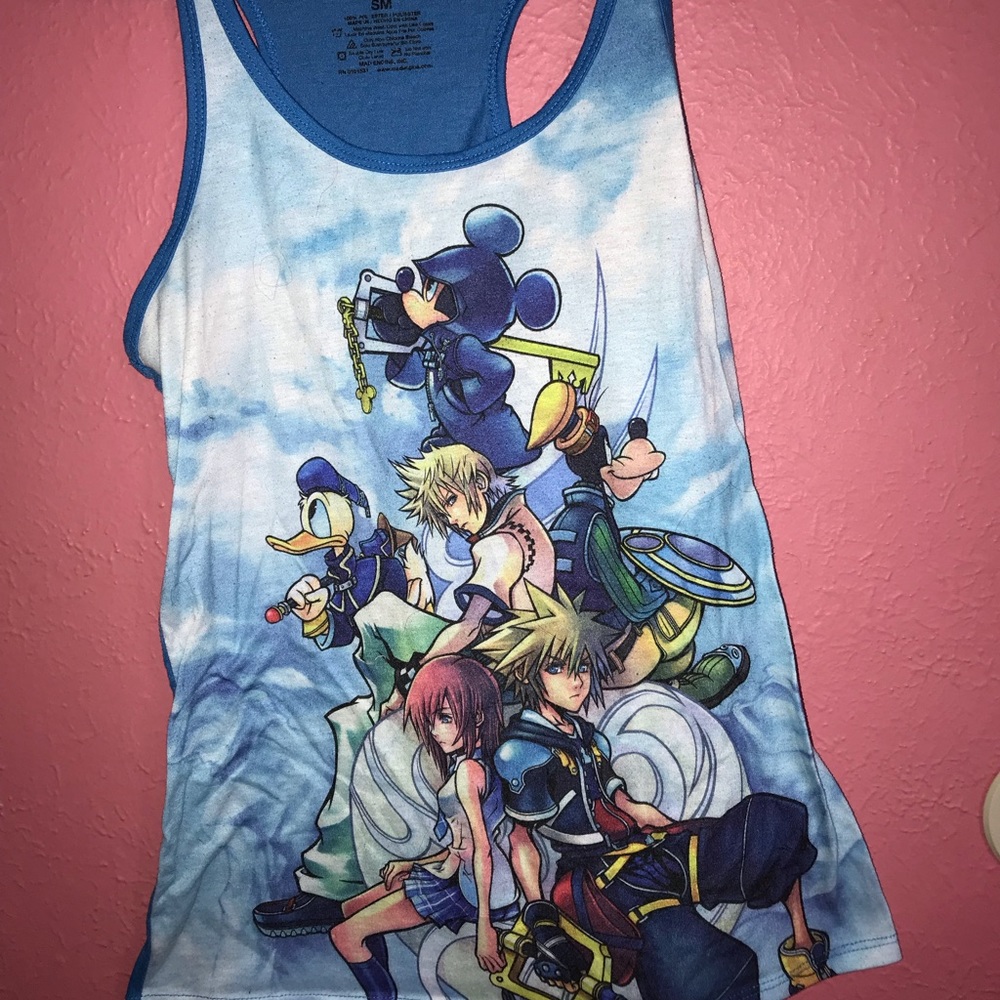 Kingdom hearts tank top